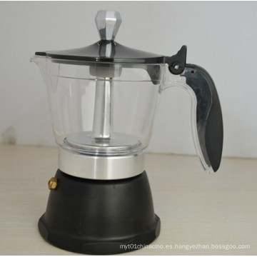 Quemando cafetera ordinaria espresso stove-up 4cups